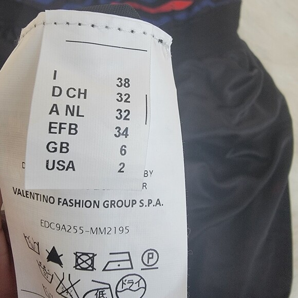 M missoni sleeveless multi colored chevron print dress wmns sz 38 - Picture 6 of 8